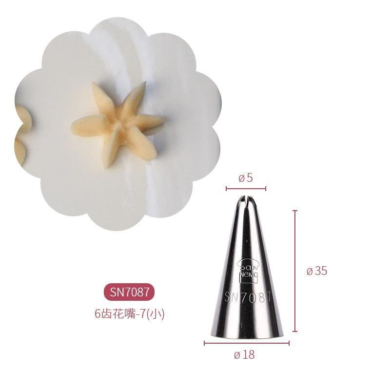 SANNENG/三能 SN7087 6齿裱花嘴