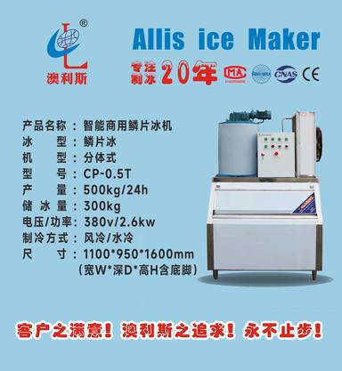 鳞片冰/开放式/500-800kg