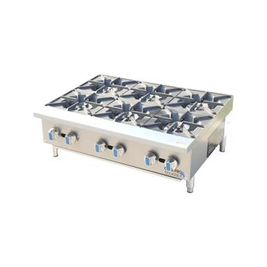 Restaurant equipment gas stove burner heavy stainless steel indoor and outdoor hot plate